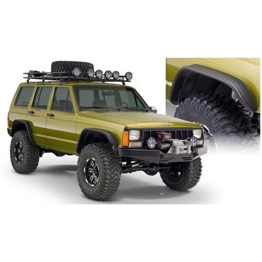 84-01 JEEP CHEROKEE XJ FLAT STYLE FENDER FLARES