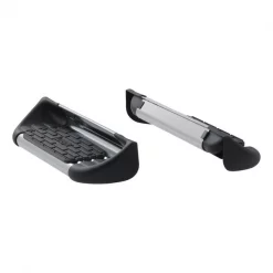 Luverne Truck Equipment 17-C F250/F350 STAINLESS STEEL SIDE ENTRY STEP BOX EXTENSIONS POLISHED