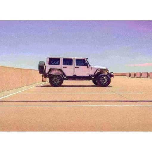 2007-2018 JKU STEALTH REAR FENDER FLARE BODY ARMOR – TEXTURE BLACK