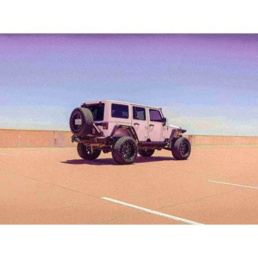 2007-2018 JKU STEALTH REAR FENDER FLARE BODY ARMOR – TEXTURE BLACK