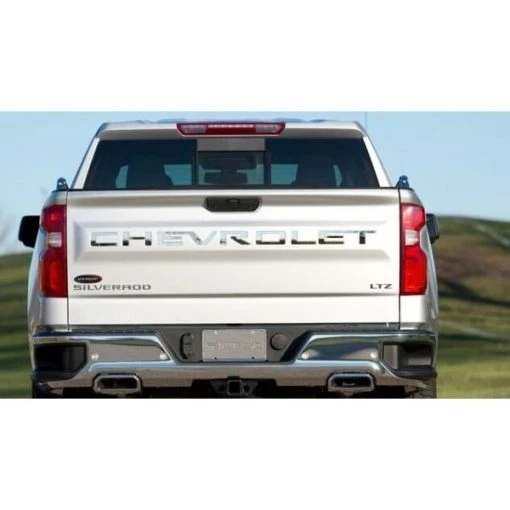 Putco 19-C SILVERADO 1500 LETTTERS POLISHED STAINLESS STEEL 1 19-C SILVERADO 1500 LETTTERS POLISHED STAINLESS STEEL