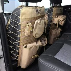 Smittybilt GEAR UNIVERSAL TRUCK SEAT COVER - PAIR - COYOTE TAN