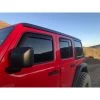 Egr 18-C WRANGLER JL UNLIMITED IN-CHANNEL WINDOW VISORS FRONT & REAR SET M