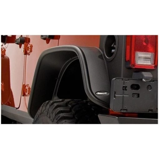 07-17 WRANGLER FITS 4-DOOR SPORT UTILITY MODELS ONLY FF FLAT STYLE 2PC