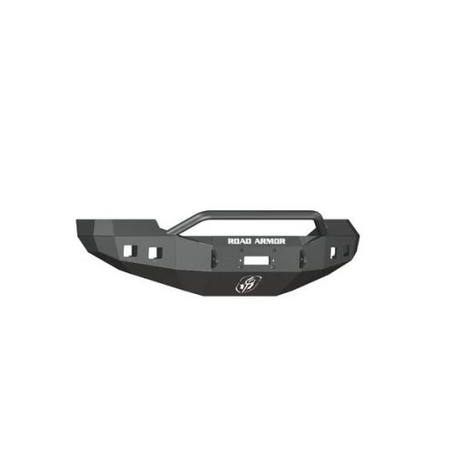 05-07 F250/F350 SUPER DUTY PRE-RUNNER WINCH BUMPER, SATIN BLACK, SQUAR