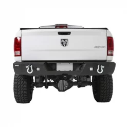 Smittybilt 10-16 RAM 2500/3500 HD/10-11 RAM 1500 M1 TRUCK BUMPER - REAR - INCL A PAIR OF S4 SPOT & FLOOD LIGHTS 5 10-16 RAM 2500/3500 HD/10-11 RAM 1500 M1 TRUCK BUMPER – REAR – INCL A PAIR OF S4 SPOT & FLOOD LIGHTS