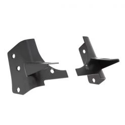 WINDSHIELD LIGHT BRACKETS, 97-06 JEEP WRANGLER, BL