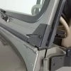 Rampage WINDSHIELD HINGE LIGHT BRACKETS, 76-95 JEEP CJ7 &