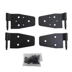 Smittybilt 87-06 WRANGLER DOOR HINGES - BLACK