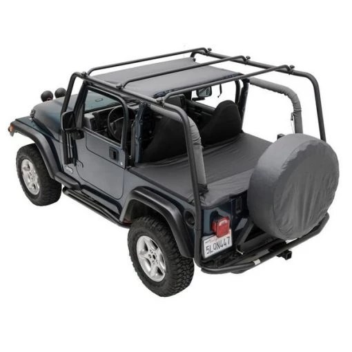 97-06 WRANGLER (TJ) SRC ROOF RACK – 300 LB RATING – BLACK TEXTURED