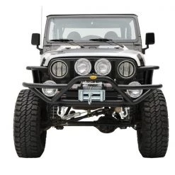 87-06 WRANGLER (YJ/TJ/LJ) SRC FRONT BUMPER – BLACK TEXTURED