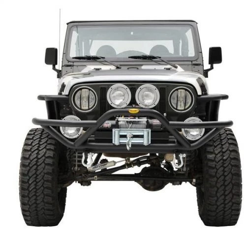 87-06 WRANGLER (YJ/TJ/LJ) SRC FRONT BUMPER – BLACK TEXTURED