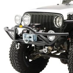 87-06 WRANGLER (YJ/TJ/LJ) SRC FRONT BUMPER – BLACK TEXTURED