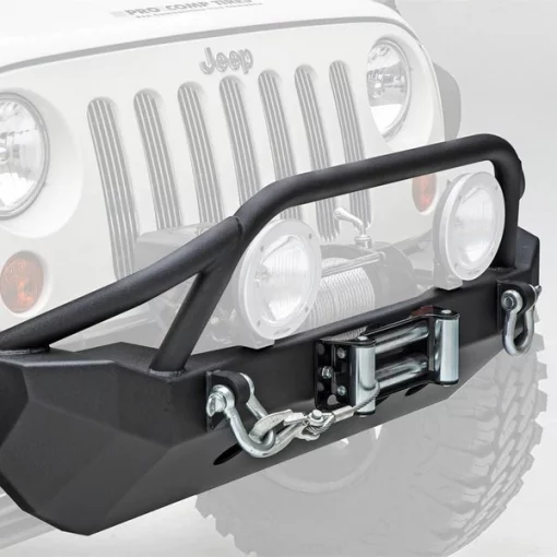 07-18 WRANGLER JK 2/4 DOOR XRC FRONT BUMPER W WINCH JK 2/4DOOR