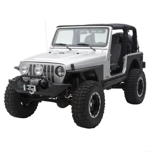 97-06 WRANGLER TJ/LJ 2 DOOR XRC REAR CORNER GUARDS – BLACK TEXTURED