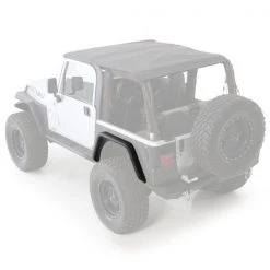 Smittybilt 97-06 WRANGLER (TJ/LJ) XRC REAR 3in FENDER FLARES - BLACK TEXTURED