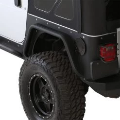 97-06 WRANGLER (TJ/LJ) XRC REAR 3in FENDER FLARES – BLACK TEXTURED