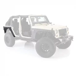 Smittybilt 07-18 WRANGLER JK 4 DOOR XRC REAR CORNER GUARDS - BLACK TEXTURED
