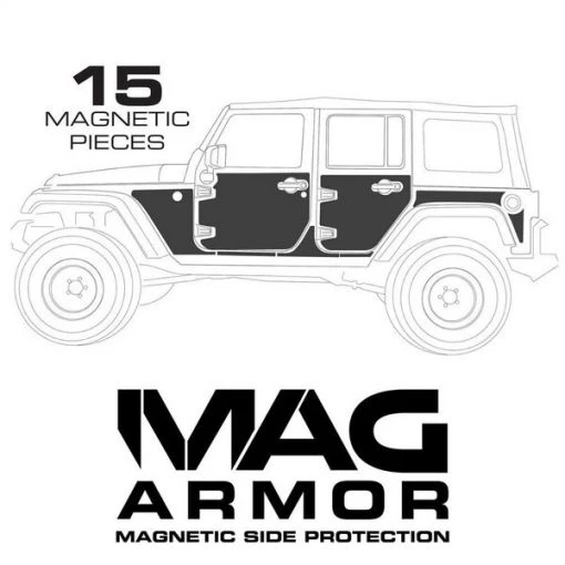 07-18 WRANGLER (JK) – 4 DOOR MAG-ARMOR (MAGNETIC TRAIL SKINS)