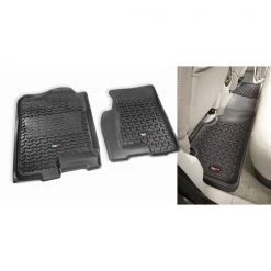 FLOOR LINER SET, 3 PIECE, BLACK, 99-06 GM FULLSIZE PICKUP & SUV