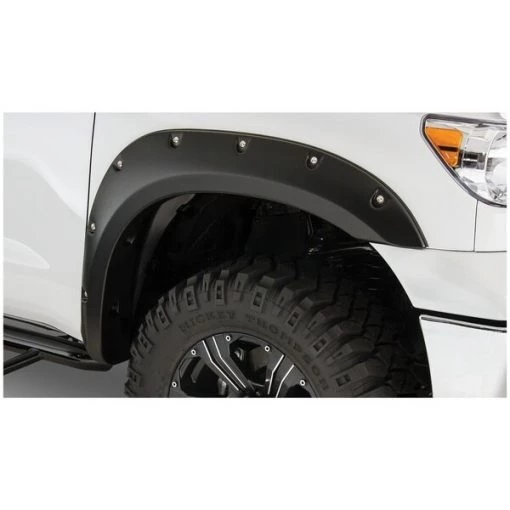 Bushwacker 07-10 TUNDRA POCKET STYLE FENDER FLARES - FRONT PAIR ONLY 1 07-10 TUNDRA POCKET STYLE FENDER FLARES – FRONT PAIR ONLY