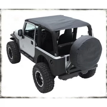 Smittybilt 04-06 WRANGLER UNLIMITED (LJ) EXTENDED TOP - BLACK DIAMOND