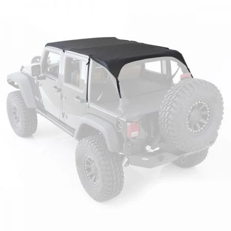 Smittybilt 10-18 WRANGLER (JK) - 4 DOOR EXTENDED TOP - BLACK DIAMOND