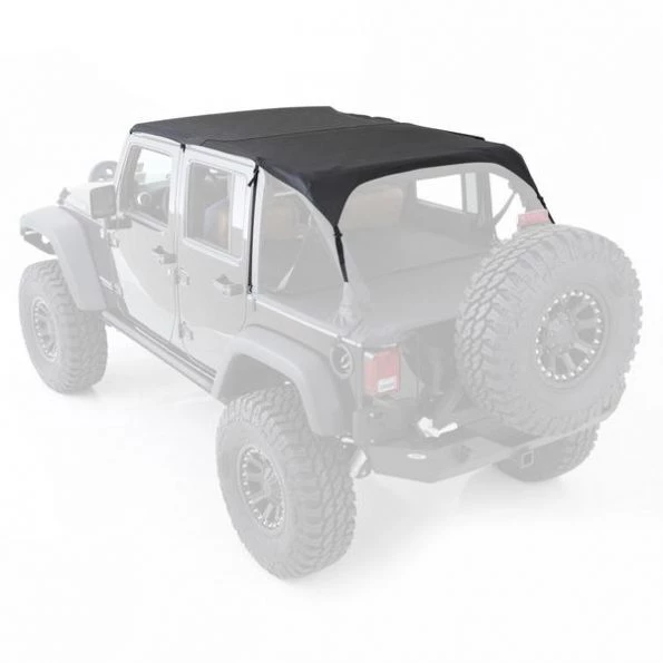 10-18 WRANGLER (JK) – 4 DOOR EXTENDED TOP – BLACK DIAMOND
