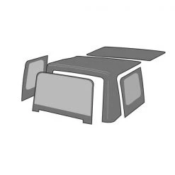 2007-2010 WRANGLER(JK) SOFT TOPS OEM REPLACEMENT TOP