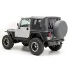 Smittybilt 97-06 WRANGLER (TJ) SOFT TOP - OEM REPLACEMENT W/TINTED WINDOWS - BLAC