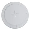 Valterra AIR PORT FOR ROOF A/C 4IN PLASTIC, WHITE, CARDED
