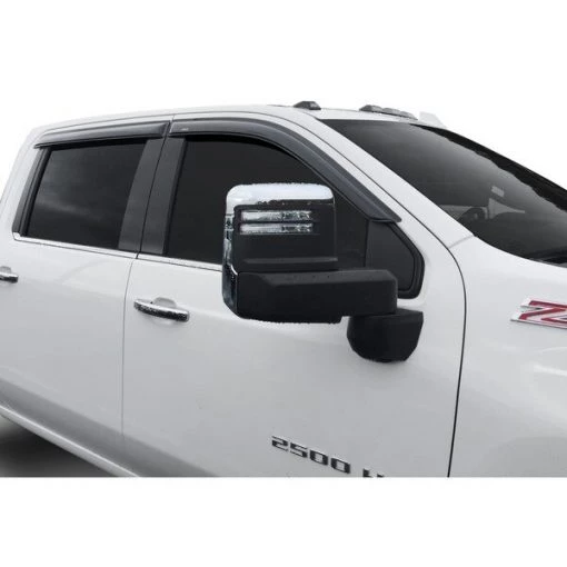 20-C SILVERADO 2500/3500 HS CREW CAB VENTVISOR OUTSIDE MOUNT 4PC