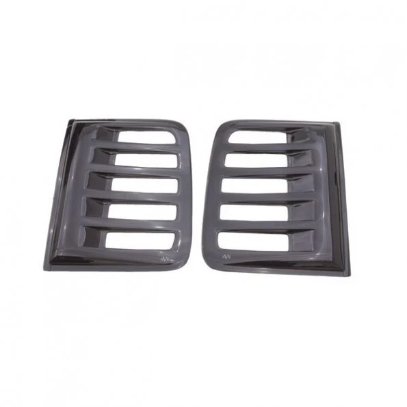 88-00 GM CK SERIES REAR SIDE WINDOW COVER-LOUVERED-AEROSHADE-BLACK