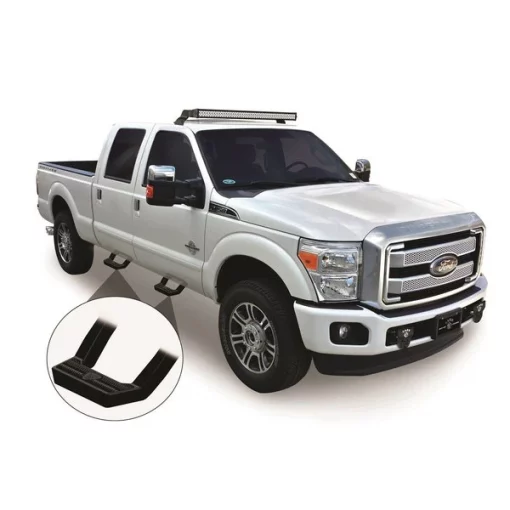 09-17 RAM 1500/2500/3500/4500/5500 BLACK LD STEP PAIR PICKUP BED ONLY