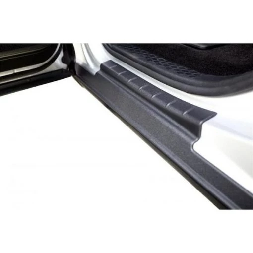 15-C F150 EXTENDED CAB ROCKER PANEL & SILL PLATE COVER BLACK