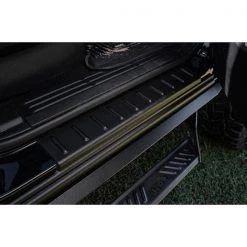 Bushwacker 09-C RAM 1500 EXTENDED CAB ROCKER PANEL & SILL PLATE COVER BLACK 6 09-C RAM 1500 EXTENDED CAB ROCKER PANEL & SILL PLATE COVER BLACK