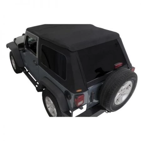 Bushwacker 07-C WRANGLER JK 2-DOOR TRAIL ARMOR TWILL FAST BACK SOFT TOP
