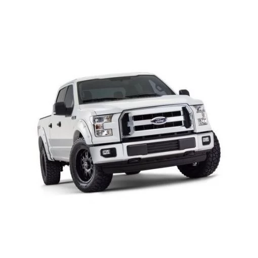 15-17 F150 POCKET STYLE FENDER FLARES – OXFORD WHITE (Z1)