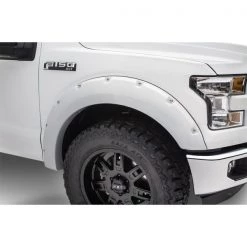 15-17 F150 POCKET STYLE FENDER FLARES – OXFORD WHITE (Z1)