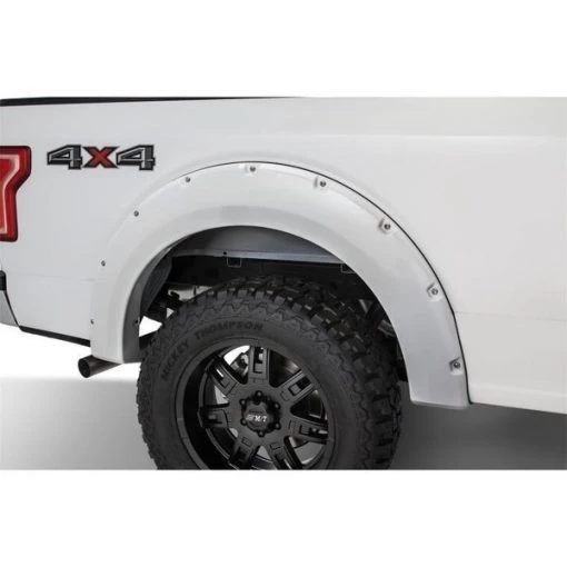 15-17 F150 POCKET STYLE FENDER FLARES – OXFORD WHITE (Z1)