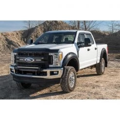 17-C F250/F350/F450 SUPER DUTY FENDER FLARES POCKET STYLE 4PC BLACK