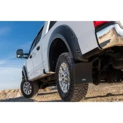17-C F250/F350/F450 SUPER DUTY FENDER FLARES POCKET STYLE 4PC BLACK
