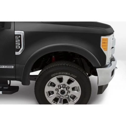 17-17 F250/350/450 SUPER DUTY FENDER FLARES OE STYLE 4PC BLACK