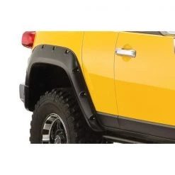 Bushwacker 07-14 FJ CRUISER POCKET STYLE FENDER FLARES - REAR PAIR ONLY