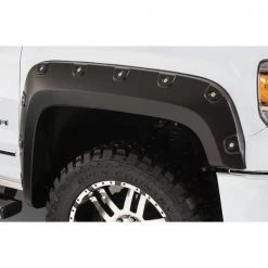 Bushwacker 07-10 SIERRA 1500 BOSS POCKET STYLE FENDER FLARES - FRONT PAIR ONLY