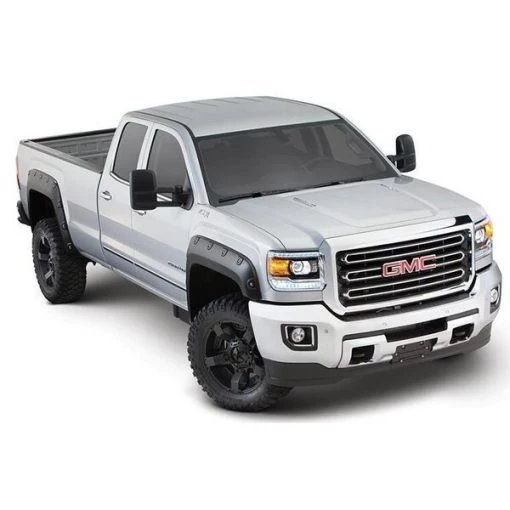 07-10 SIERRA 1500 BOSS POCKET STYLE FENDER FLARES – FRONT PAIR ONLY