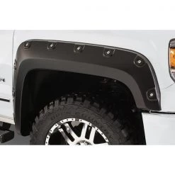 07-10 SIERRA 1500 BOSS POCKET STYLE FENDER FLARES – FRONT PAIR ONLY