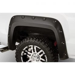 07-10 SIERRA 1500 BOSS POCKET STYLE FENDER FLARES – FRONT PAIR ONLY