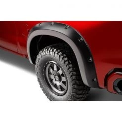 19-C SILVERADO 1500 BLACK POCKET STYLE FENDER FLARES 4 PC