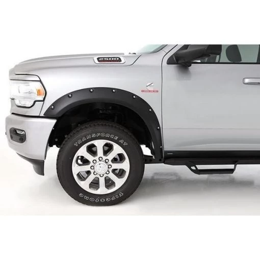 04-15 TITAN WITH BEDSIDE LOCKBOX POCKET STYLE FENDER FLARES-FRONT PAIR ONLY